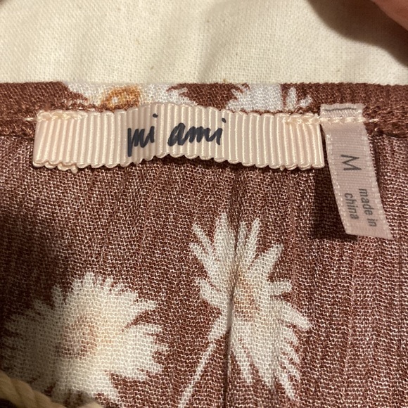 Francesca’s Miami Floral Off-Shoulder Bohemian Blouse - Picture 10 of 12